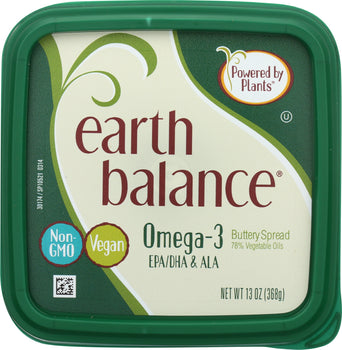 EARTH BALANCE: Omega-3 Buttery Spread, 13 oz