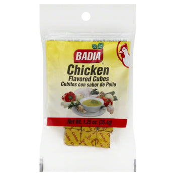 BADIA: Chicken Powdered Cubes Bouillon, 1.25 oz