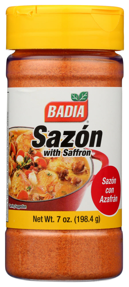 BADIA: Sazon with Saffron, 7 oz