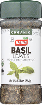 BADIA: Basil Leaves Organic, 0.75 oz