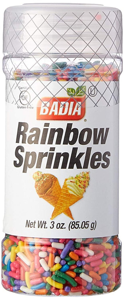 BADIA: Rainbow Sprinkles, 3 oz