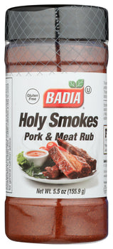 BADIA: Holy Smokes Pork & Meat Rub, 5.5 oz