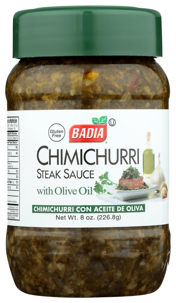 BADIA: Chimichurri Steak Sauce, 8 oz