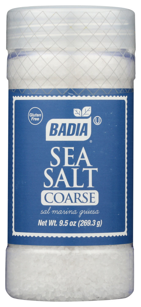 BADIA: Sea Salt Coarse, 9.5 oz