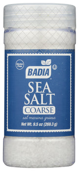 BADIA: Sea Salt Coarse, 9.5 oz