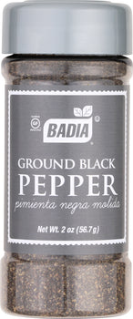 BADIA: Ground Black Pepper, 2 Oz