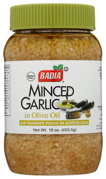 BADIA: Garlic Minced in Olive Oil, 16 oz