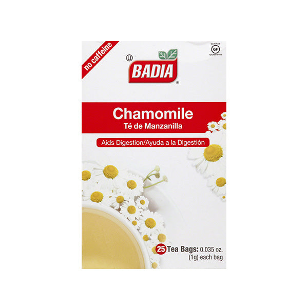 BADIA: Tea Chamomile, 25 bg