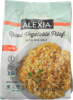 ALEXIA: Riced Vegetable Pilaf, 12 oz