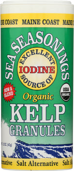 MAINE COAST: Organic Kelp Blend Granules Shaker, 1.5 oz