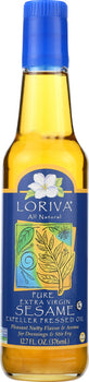 LORIVA: Extra Virgin Sesame Oil, 12.7 oz