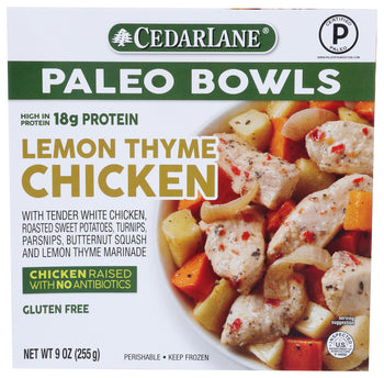 CEDARLANE: Paleo Bowls Lemon Thyme Chicken, 9 oz