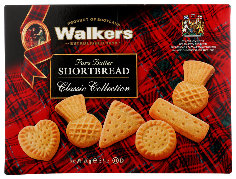 WALKERS: Assorted Shortbread, 5.6 oz