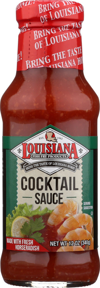 LOUISIANA FISH FRY: Cocktail Sauce, 12 oz