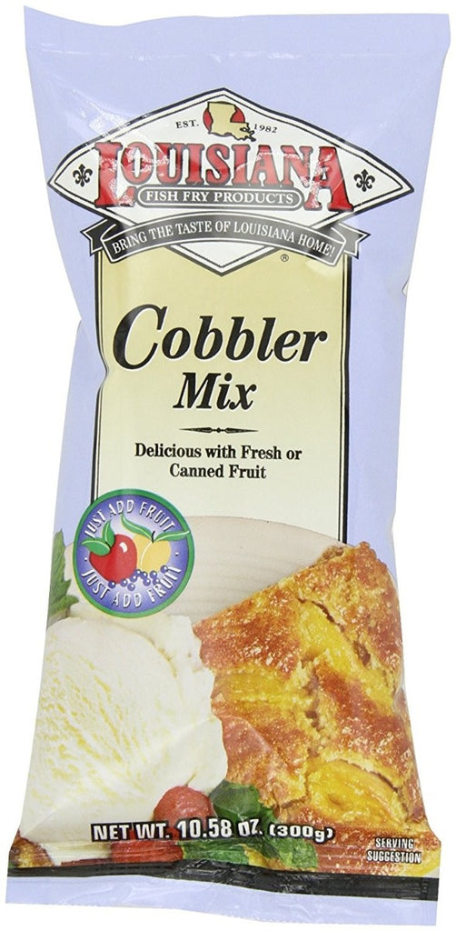 LOUISIANA FISH FRY: Mix Cobbler, 10.5 oz