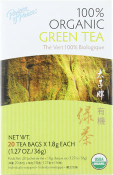 PRINCE OF PEACE: Organic Green Tea, 20 bg