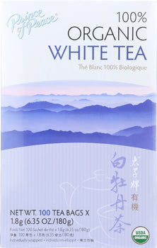 PRINCE OF PEACE: Organic White Tea, 100 bg