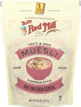 BOBS RED MILL: Fruit and Seed Muesli Cereal, 14 oz