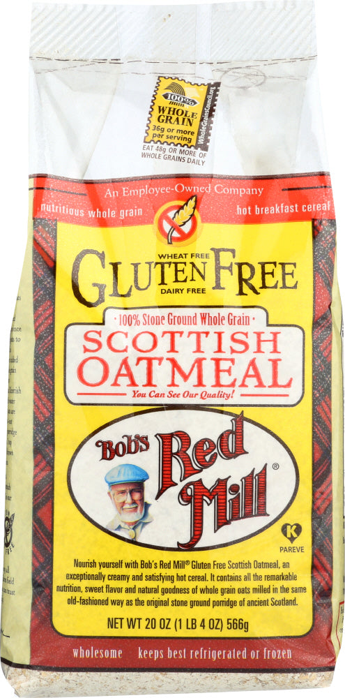 BOB'S RED MILL: Gluten Free Scottish Oatmeal, 20 oz