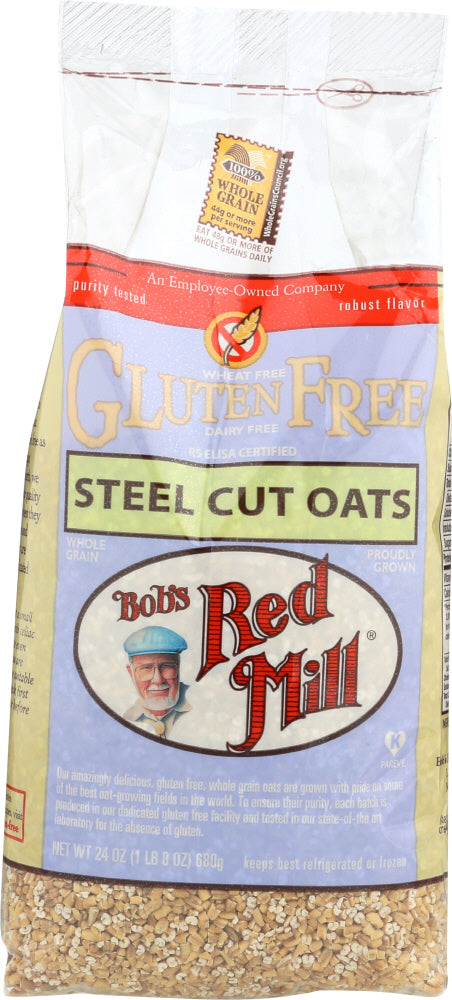 BOB'S RED MILL: Gluten Free Steel Cut Oats, 24 oz