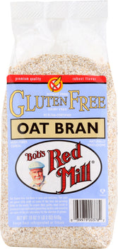 BOBS RED MILL: Gluten Free Oat Bran, 18 Oz