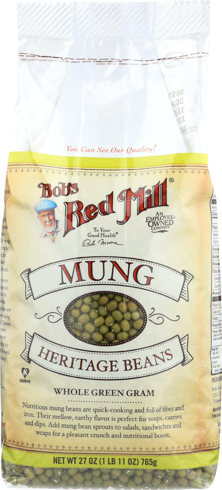 BOBS RED MILL: Mung Beans, 27 oz