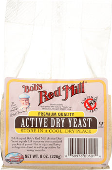 BOBS RED MILL: Active Dry Yeast Gluten Free, 8 oz