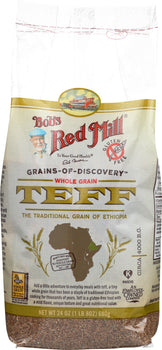 BOBS RED MILL: Whole Grain Teff Gluten Free, 24 oz