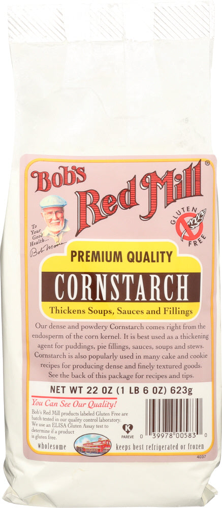 BOBS RED MILL: Corn Starch Gluten Free, 22 oz