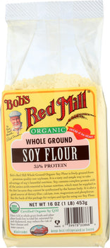 BOBS RED MILL: Organic Soy Flour, 16 oz