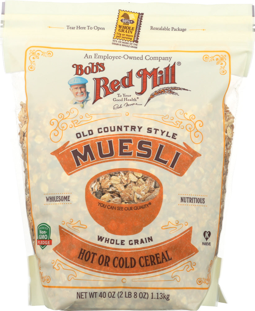 BOBS RED MILL: Old Country Style Muesli, 40 oz