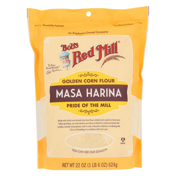 BOB'S RED MILL: Golden Corn Flour Masa Harina, 22 oz