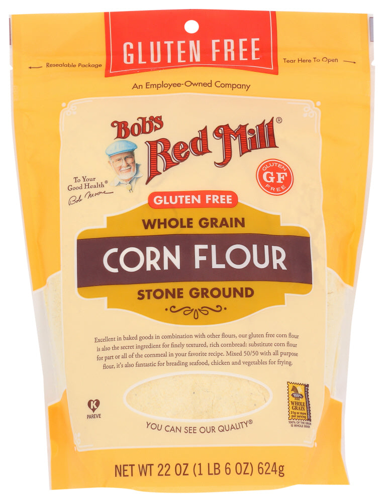 BOB'S RED MILL: Gluten Free Corn Flour, 22 oz