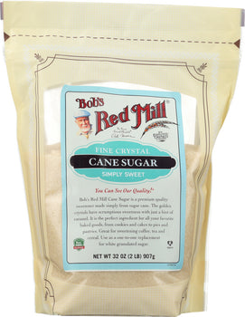 BOBS RED MILL: Cane Sugar, 32 oz