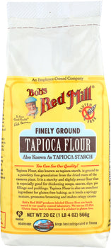 BOB'S RED MILL: Tapioca Flour Finely Ground, 20 Oz