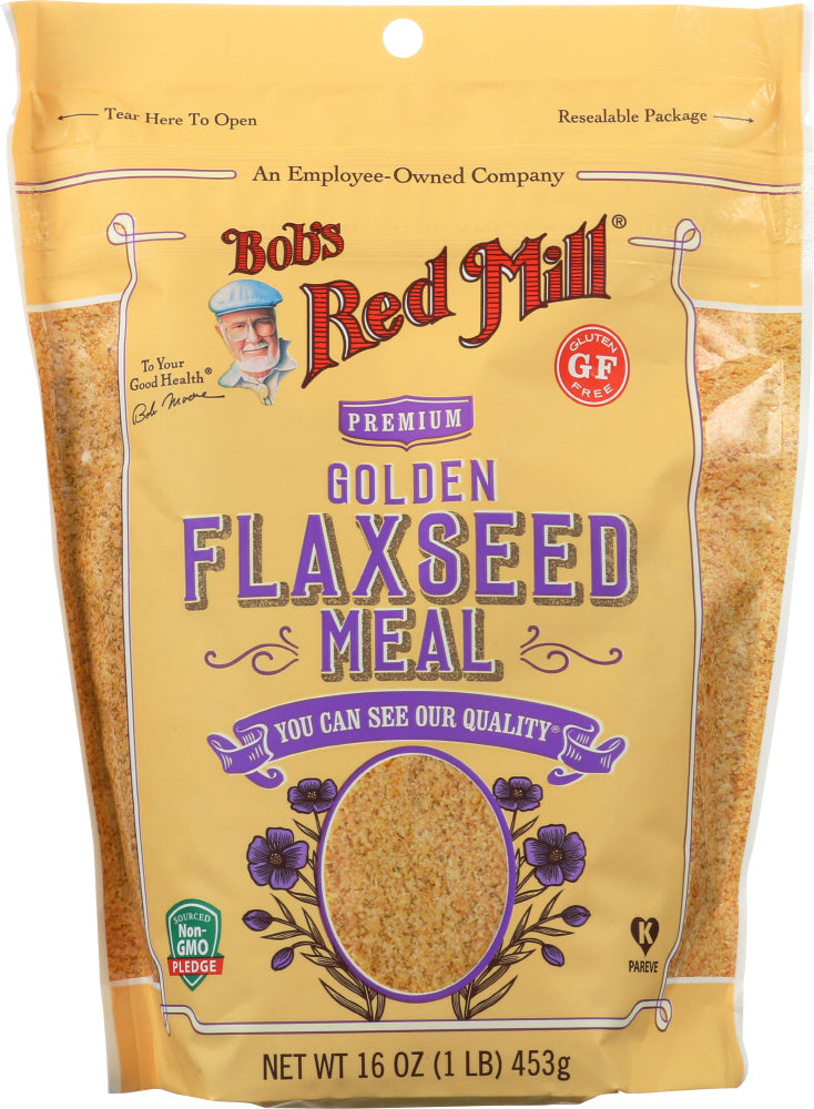 BOBS RED MILL: Premium Golden Flaxseed Meal, 16 oz