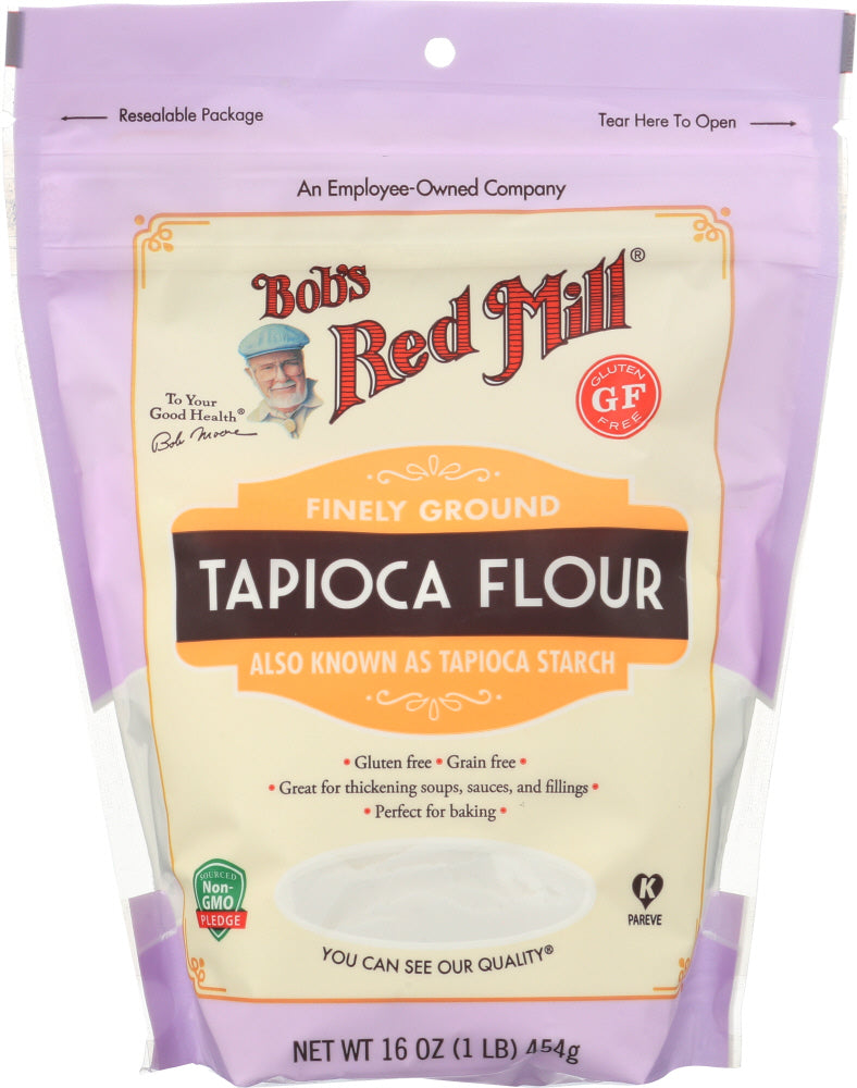 BOBS RED MILL: Tapioca Flour (Tapioca Starch), 16 oz