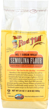 BOB'S RED MILL: Semolina Pasta Flour, 24 oz