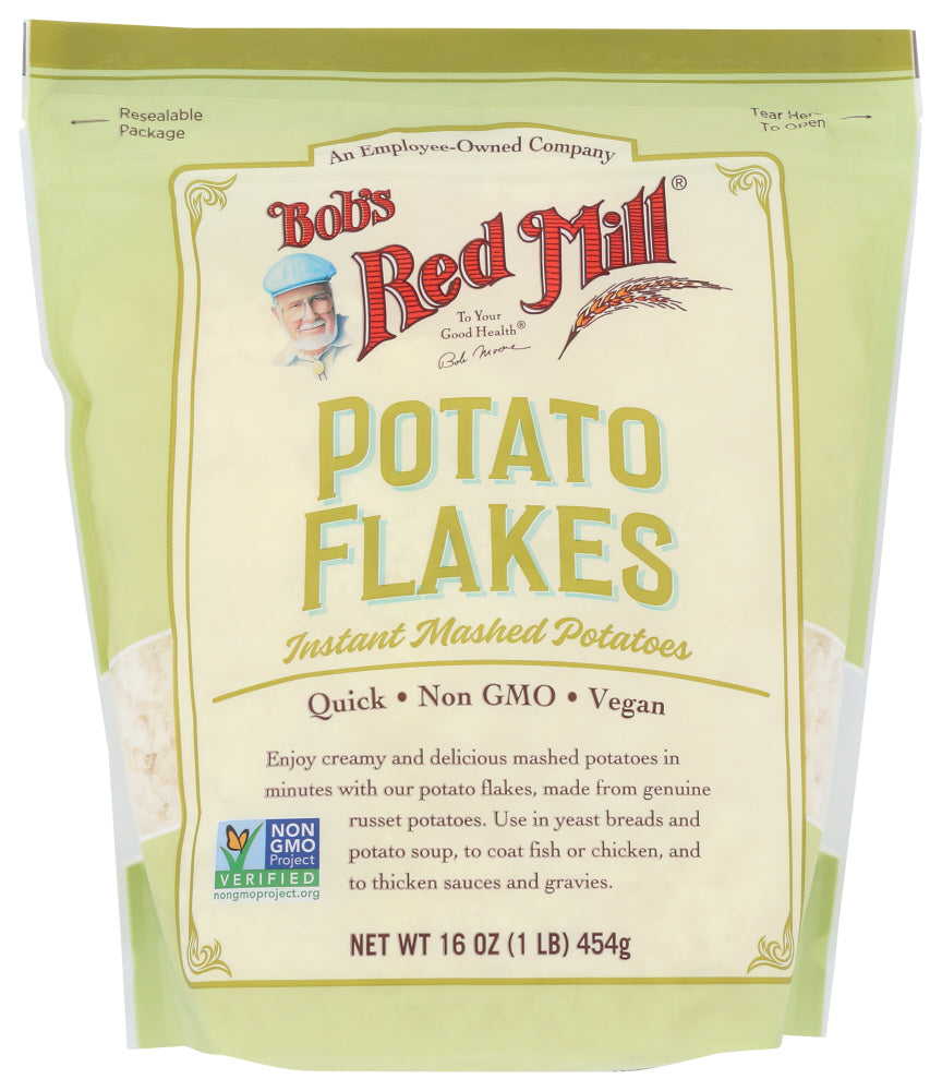 BOB'S RED MILL: Potato Flakes Instant Mashed Potatoes, 16 oz