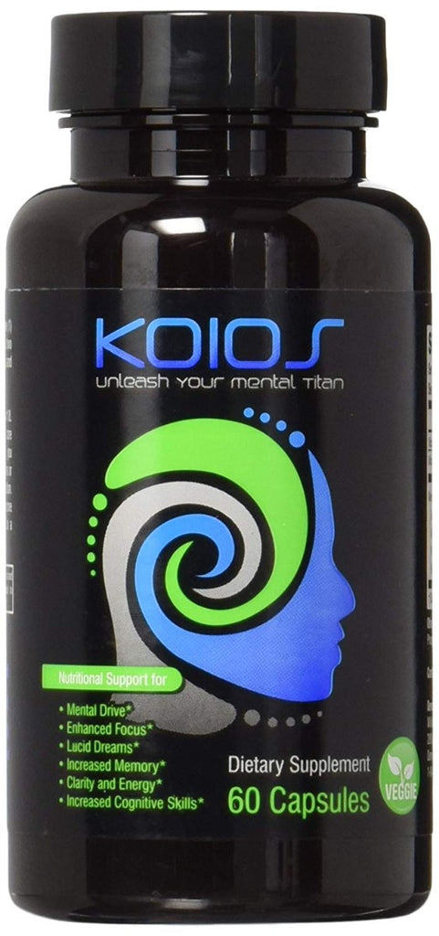 KOIOS: Nootropic Cognitive Enhancers Brain Health, 60 vc