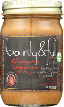 BOUNTY & FULL: Ginger Sesame Glaze, 12 oz