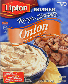 LIPTON KOSHER: Recipe Secrets Onion Soup, 1.9 oz