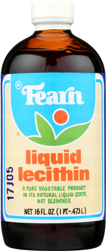 FEARN: Nat Foods Liquid Lecithin, 16 oz