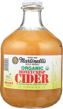 MARTINELLI: Juice Cider Honeycrisp Organic, 50.7 fo