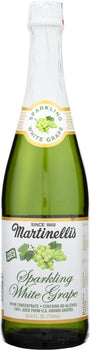 MARTINELLI: Sparkling White Grape Juice, 25.4 fo