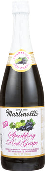 MARTINELLI: Sparkling Red Grape Juice, 25.4 fo