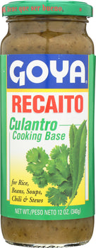 GOYA: Recaito Cilantro Cooking Base, 12 oz