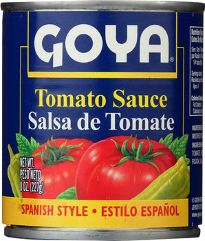 GOYA: Tomato Sauce Spanish Style, 8 oz