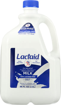 LACTAID: 2% Reduced Milkfat 100% Lactose Free, 96 oz