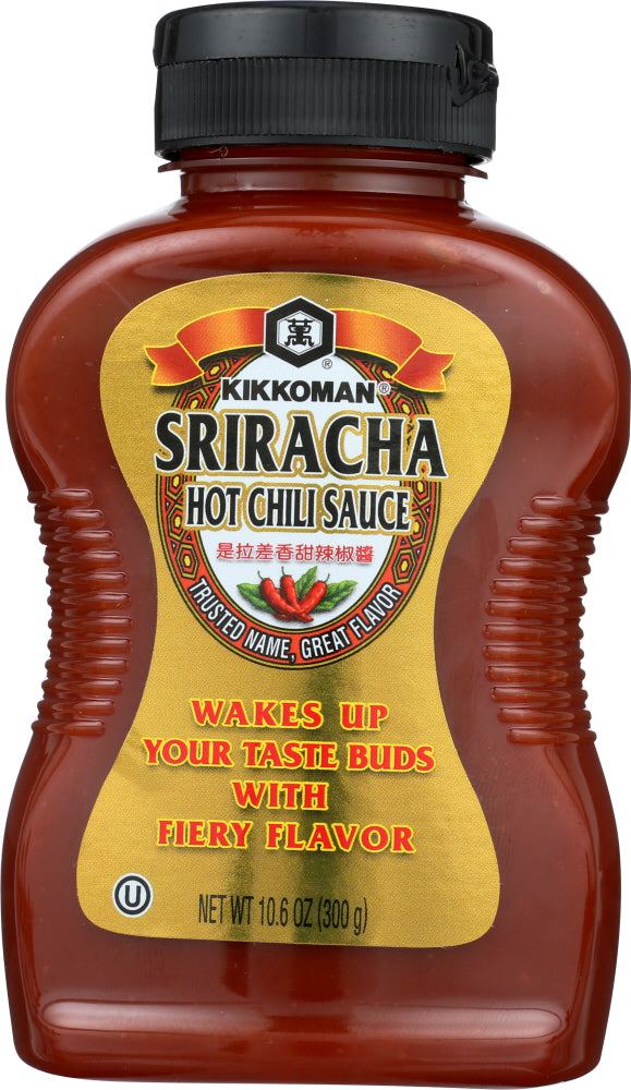 KIKKOMAN: Sriracha Hot Chili Sauce, 10.6 oz